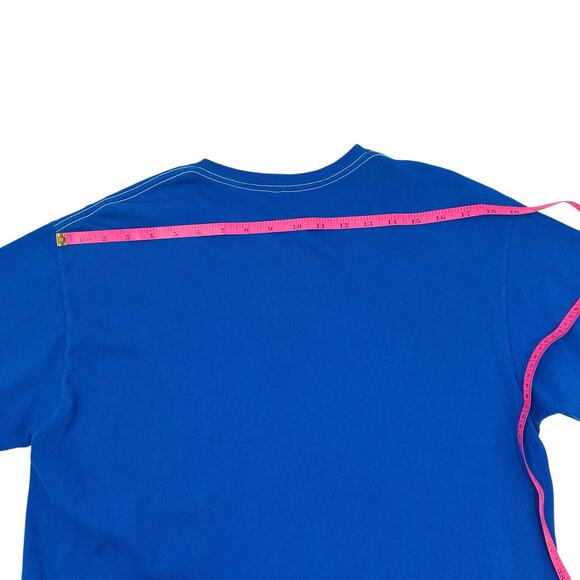 Sublime Mens Long Beach CA Blue Neon Sun Face Graphic Retro Rock Band T-Shirt - Picture 8 of 8